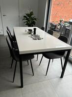 Eettafel met 6 stoelen, Huis en Inrichting, Ophalen, Zo goed als nieuw