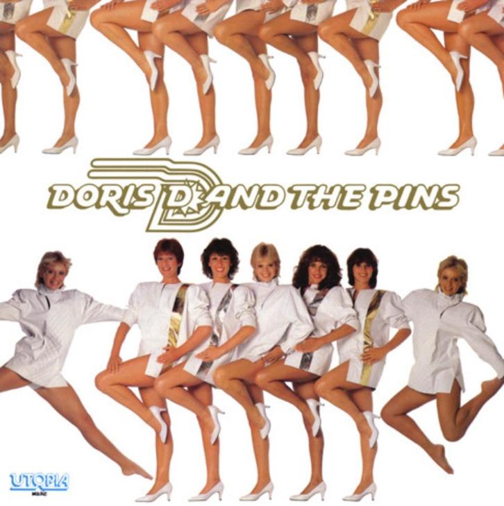 Doris D And The Pins ‎– Doris D And The Pins - Lp, Cd's en Dvd's, Vinyl | Pop, Gebruikt, 1980 tot 2000, 12 inch, Ophalen of Verzenden