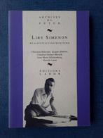 Lees Simenon: realiteit, fictie, schrijven, België, Christian DELCOURT, Ophalen of Verzenden, Zo goed als nieuw