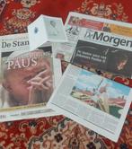 Oude kranten 2005 + doodsprentje, Verzamelen, Ophalen, 1980 tot heden, Krant