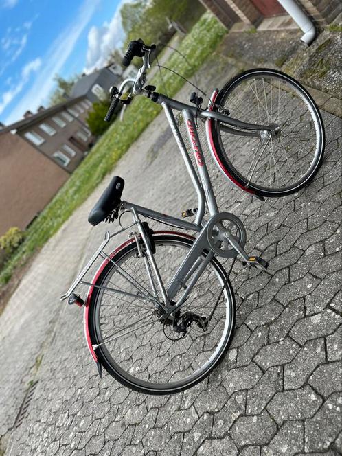 Dames fiets Oxford grijze kleur, Fietsen en Brommers, Fietsen | Dames | Sportfietsen en Toerfietsen, Gebruikt, Overige merken