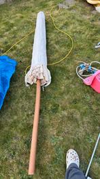 Degelijke houten tuinpatasol, Ophalen, Zo goed als nieuw