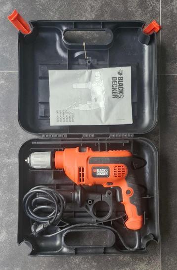 Black & Decker - CD714CRES-QS boormachine - Uitstekende cond beschikbaar voor biedingen