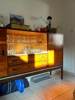 Grote kast met glasraam, Antiek en Kunst, Antiek | Meubels | Kasten, Ophalen