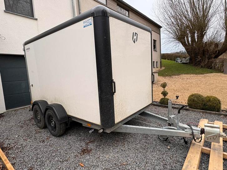 Remorque fourgon Henra Major xpert, Autos : Divers, Remorques, Comme neuf, Enlèvement