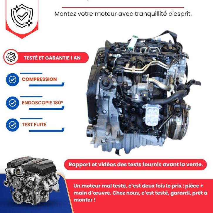 Complete motor audi a4 a5 b8/q5 2.0 tdi 136cv, Auto-onderdelen, Motor en Toebehoren, Audi, Nieuw, Ophalen of Verzenden