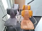 4 stoelen, Huis en Inrichting, Stoelen, Ophalen, Gebruikt, Bruin, Vier