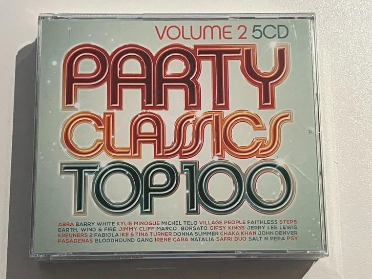 Party Classics Top 100 Volume 2 (5-CD Box), Cd's en Dvd's, Cd's | Verzamelalbums, Gebruikt, Pop, Boxset, Ophalen of Verzenden