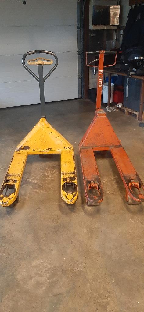 transpallet, Doe-het-zelf en Bouw, Palletwagens en Pompwagens, Gebruikt, Ophalen