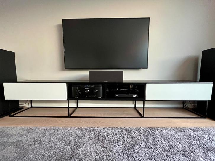 TV meubel, Huis en Inrichting, Kasten |Televisiemeubels, Zo goed als nieuw, Minder dan 100 cm, 200 cm of meer, 25 tot 50 cm, Eikenhout