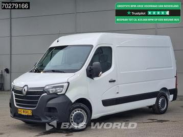 Renault Master 150PK L2H2 LED Airco Cruise Parkeersensoren L, Autos, Achat, Entreprise, 3 places, Diesel
