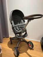 Stokke kinderwagen grey 3 in 1 met toebehoren, Kinderen en Baby's, Kinderwagens en Combinaties, Ophalen, Zo goed als nieuw, Kinderwagen