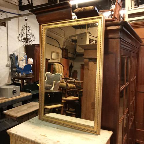 Grand miroir ancien cadre doré L 93cm L 63cm, Maison & Meubles, Accessoires pour la Maison | Miroirs, Comme neuf, 50 à 75 cm, Moins de 100 cm