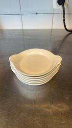 6 dessertbordjes, Huis en Inrichting, Keuken | Servies, Ophalen of Verzenden, Gebruikt, Porselein, Bord(en)