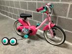 Girl’s first bike(2022) + child helmet, Vélos & Vélomoteurs, Comme neuf, Enlèvement