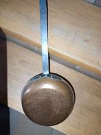 Koperen pan, Ophalen