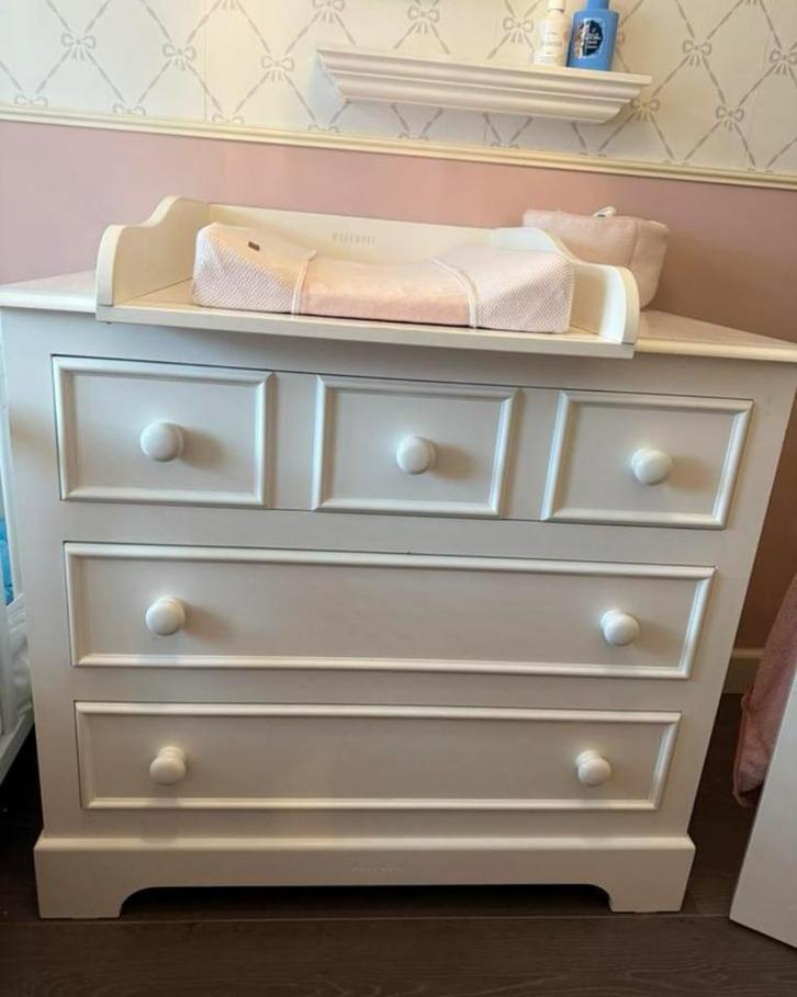 Woodwork commode bobby wit, Kinderen en Baby's, Kinderkamer | Commodes en Kasten, Gebruikt, Commode, Ophalen