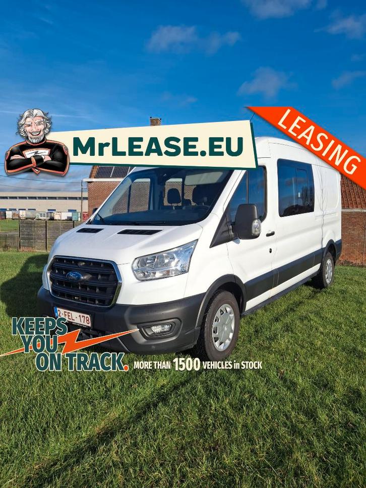 LEASING FORD TRANSIT 2.0 TDCI - DOUBLE CABINE 6 PLACES, Autos, Camionnettes & Utilitaires, Entreprise, Achat, Ford, Diesel, Euro 6