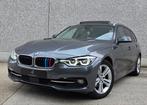 BMW 318i M-PACK **GARANTIE*PANO*LED*AUTOMAAT*..**, 4 cilinders, Leder en Stof, Bedrijf, 5 deurs