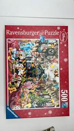 Kerstige Disney puzzel 500 stukjes Ravensburger, Hobby en Vrije tijd, Denksport en Puzzels, Ophalen, 500 t/m 1500 stukjes, Zo goed als nieuw