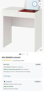 Toilettafel  Brimnes Ikea, Huis en Inrichting, Tafels | Kaptafels, Ophalen, Gebruikt