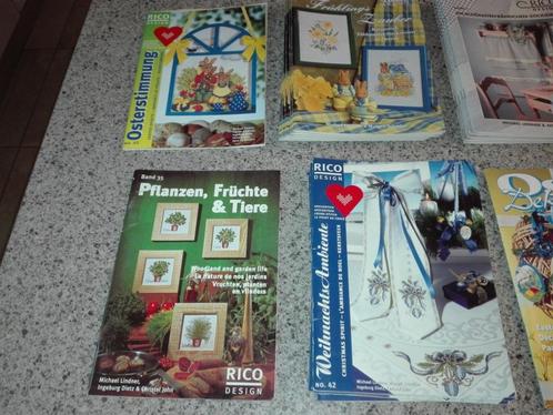boeken Rico kruissteek hardanger platsteek  2.50 Euro, Hobby en Vrije tijd, Borduren en Borduurmachines, Nieuw, Verzenden