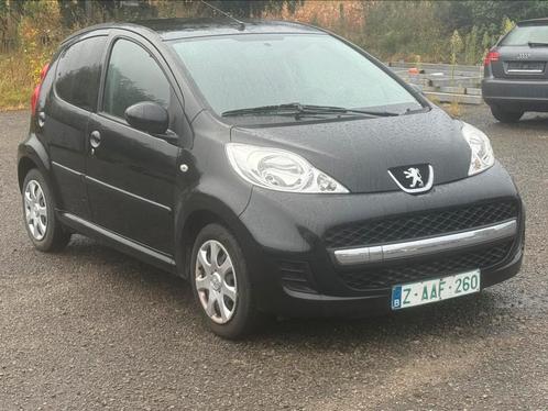 Peugeot 107 1.0i, Auto's, Peugeot, Bedrijf, Te koop, Benzine, Euro 5, Berline, 5 deurs, Handgeschakeld, Zwart, Zwart, Stof, Voorwielaandrijving