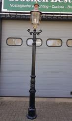 Grote antieke gietijzeren buitenverlichting lantaarnpalen, LED, Enlèvement ou Envoi, 50 à 250 watts, Neuf
