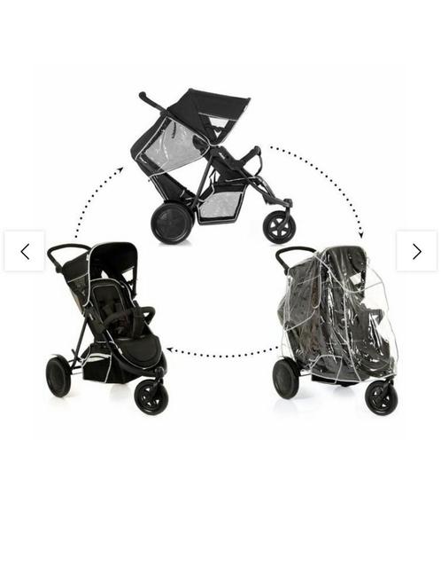 Buggy Hauck Freerider, Kinderen en Baby's, Buggy's, Gebruikt, Regenhoes, Ophalen