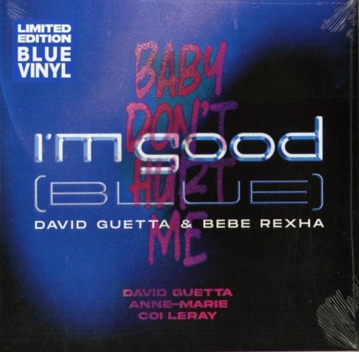 David Guetta - Bebe Rexha - I'm Good / Baby Don't Hurt Me, Cd's en Dvd's, Vinyl | Dance en House, Nieuw in verpakking, Verzenden