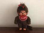 Monchhichi meisje rood slabbetje, Verzamelen, Poppen, Ophalen of Verzenden