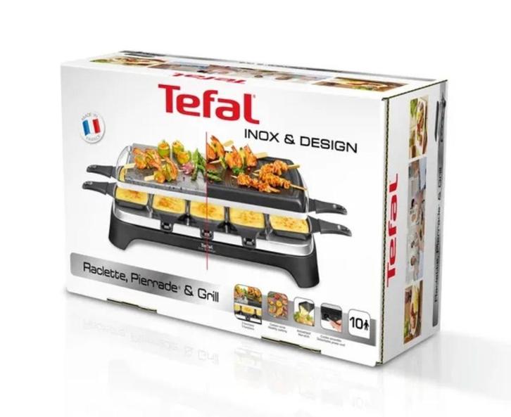 TEFAL gourmet (raclette, Pierrade en grill) voor 10 personen, Huis en Inrichting, Keuken | Keukenbenodigdheden, Zo goed als nieuw