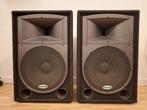 Set PA speakers Samson 225W RMS, Audio, Tv en Foto, Overige merken, Front, Rear of Stereo speakers, Gebruikt, 120 watt of meer