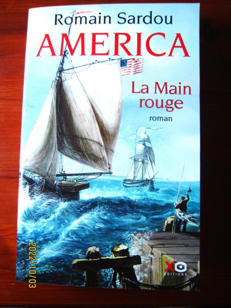 Boek „" America - Volume 2 - The Red Hand "” Romain Sardou”, Boeken, Romans, Nieuw, Amerika, Ophalen of Verzenden