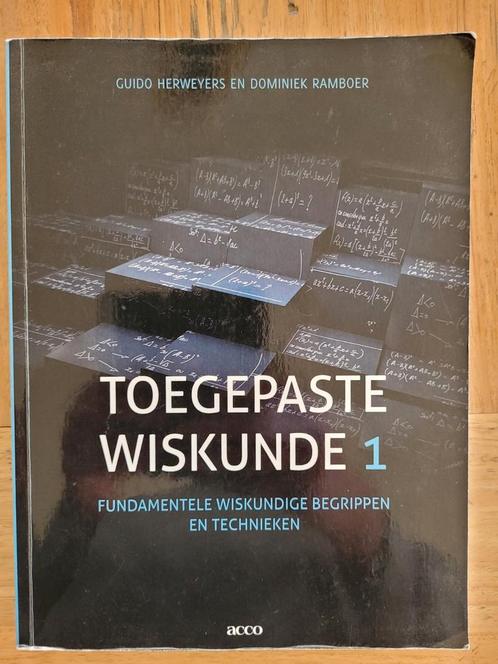 Guido Herweyers - Toegepaste wiskunde 1, Boeken, Wetenschap, Gelezen, Ophalen of Verzenden