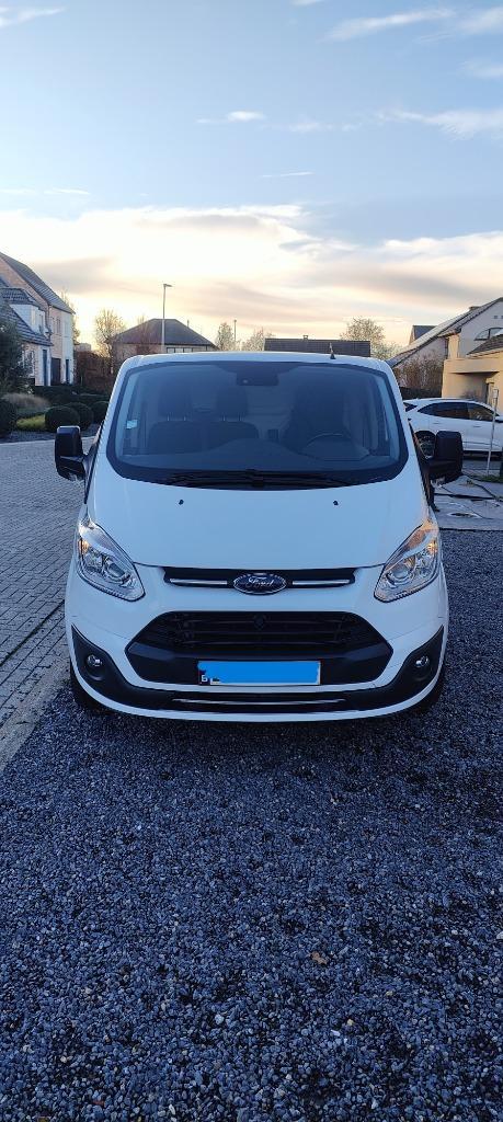 Ford Transit custom, Auto's, Bestelwagens en Lichte vracht, Particulier, ABS, Achteruitrijcamera, Airbags, Airconditioning, Alarm