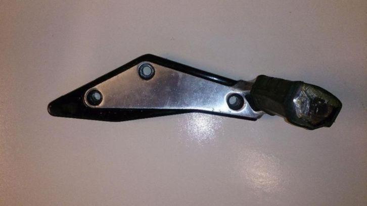 Yamaha Radian YX600 schetsplaat links met voetsteun step, Motoren, Onderdelen | Yamaha, Gebruikt, Ophalen of Verzenden