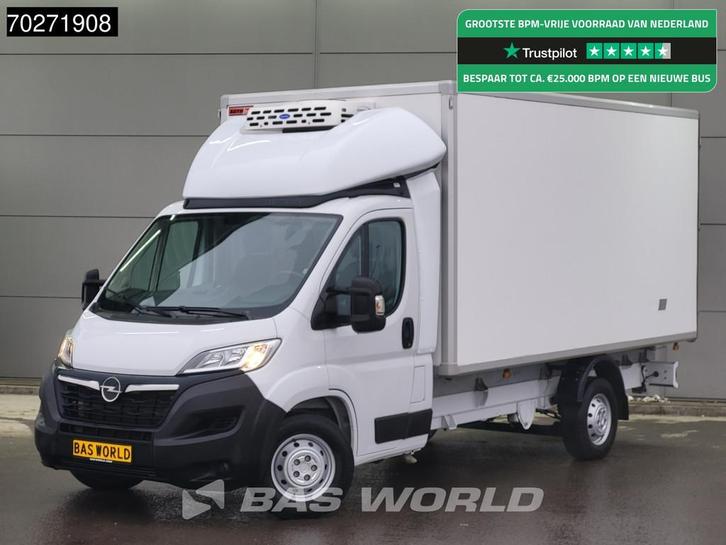 Opel Movano 165PK Koelwagen Carrier Koel Airco Cruise 165PK, Auto's, Bestelwagens en Lichte vracht, Bedrijf, Te koop, Airconditioning