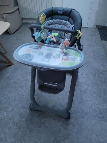 Chicco Polly magic eetstoel/relaxstoel, Kinderen en Baby's, Kinderstoelen, Ophalen, Zo goed als nieuw