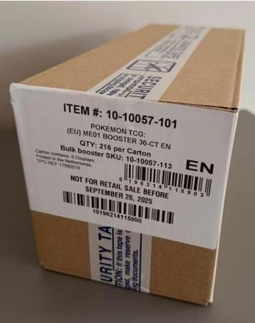 Mega Evolutions Boosterbox case beschikbaar voor biedingen