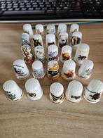 142 vingerhoedjes, Verzamelen, Ophalen of Verzenden, Zo goed als nieuw, Porselein