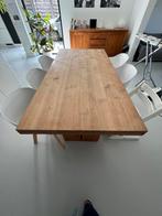 Eettafel teak, Ophalen, Gebruikt, 100 tot 150 cm, 200 cm of meer