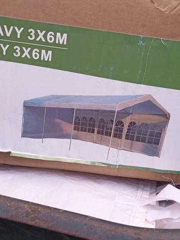 Tonnelle garden plus 3 x 6 m beschikbaar voor biedingen