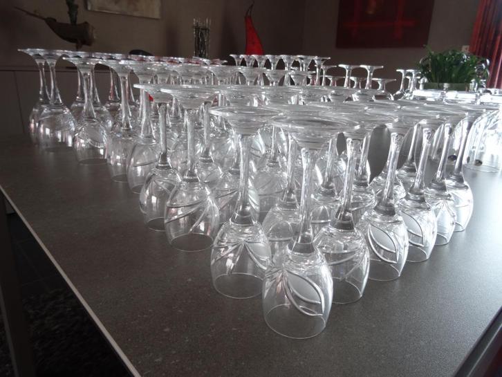 Prachtig Bohemisch kristallen glasservies, Antiek en Kunst, Antiek | Glaswerk en Kristal, Ophalen