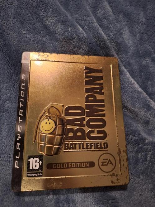 Battlefield: Bad Company ☆ (Gold Edition) [steelbook] ⚫️ PS3, Games en Spelcomputers, Games | Sony PlayStation 3, Zo goed als nieuw