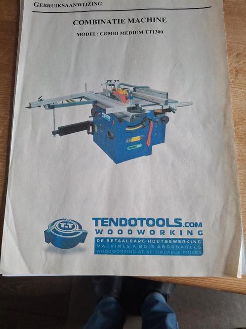 combinatiemachine hout, Zakelijke goederen, Machines en Bouw | Houtbewerking, Ophalen