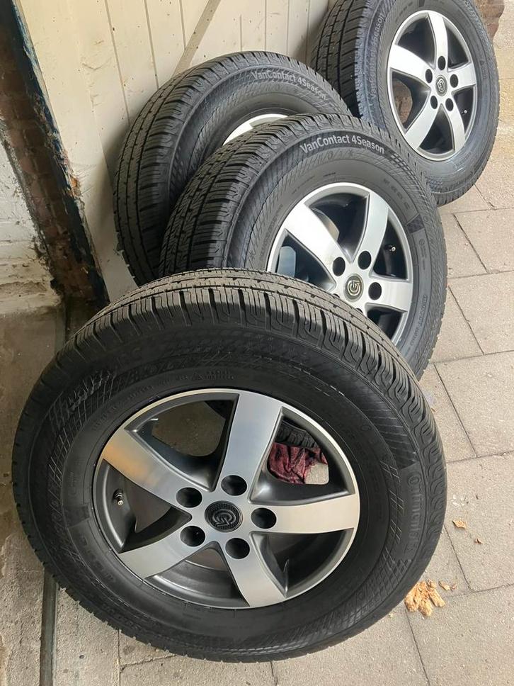 Fiat Ducato  velgen allseason camper banden, Auto-onderdelen, Banden en Velgen, Banden en Velgen, All Season, 16 inch, 225 mm