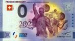 Freddie Mercury (Reine) 2021-4 UNC. Billet de 0 euro., Envoi