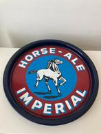 Horse-Ale Imperial emaille plateau, Ophalen of Verzenden, Gebruikt
