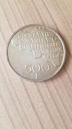 500 francs 1980. 150 ans d'indépendance de la Belgique., Timbres & Monnaies, Argent, Enlèvement ou Envoi, Monnaie en vrac, Argent